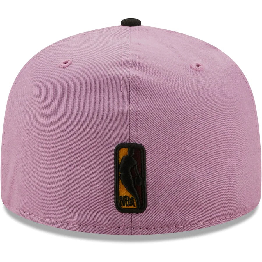 New Era Golden State Warriors Lavender/Black Color Pack 59FIFTY Fitted Hat