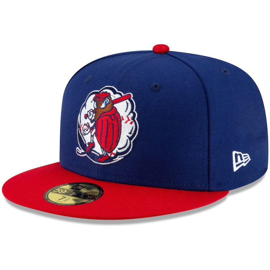 New Era Navy/Red Kannapolis Intimidators Theme Nights On-Field 59FIFTY Fitted Hat