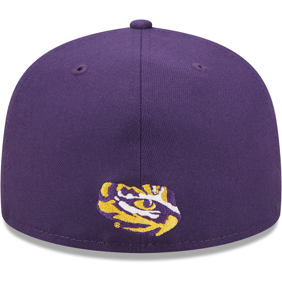 New Era LSU Tigers Purple Griswold 59FIFTY Fitted Hat