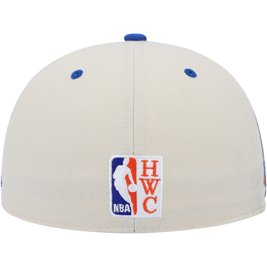 Mitchell & Ness New York Knicks Cream 1998 All-Star Weekend Hardwood Classics Fitted Hat