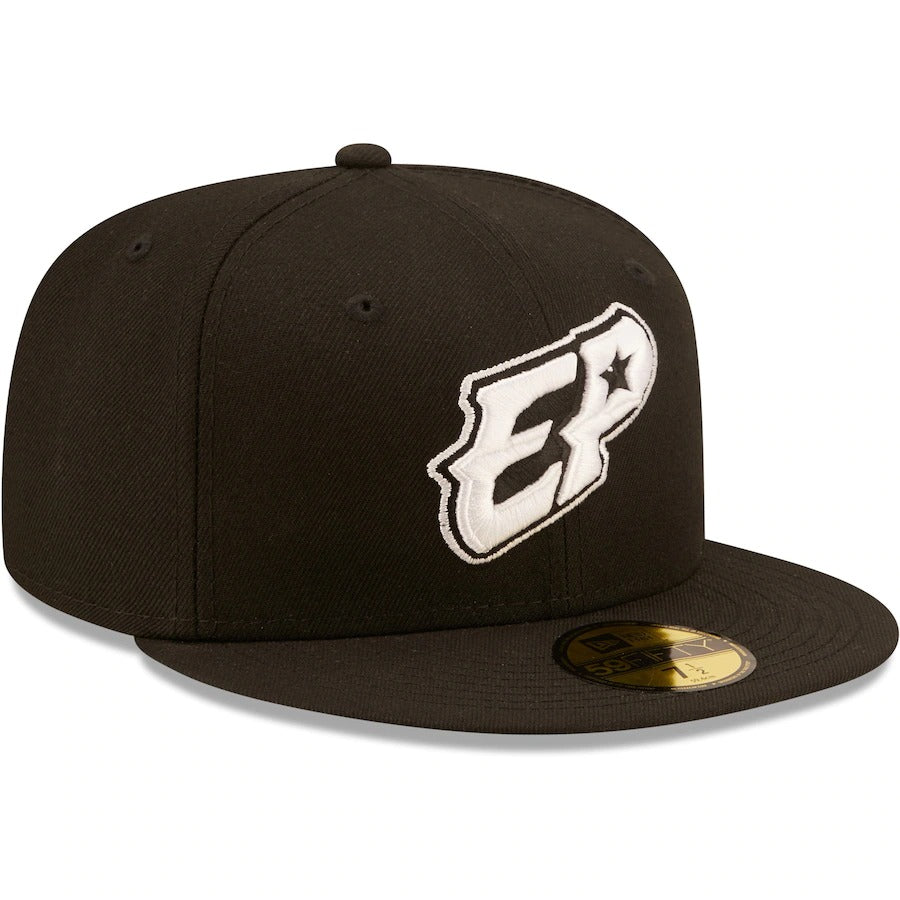 New Era El Paso Chihuahuas Black Authentic Collection 59FIFTY Fitted Hat