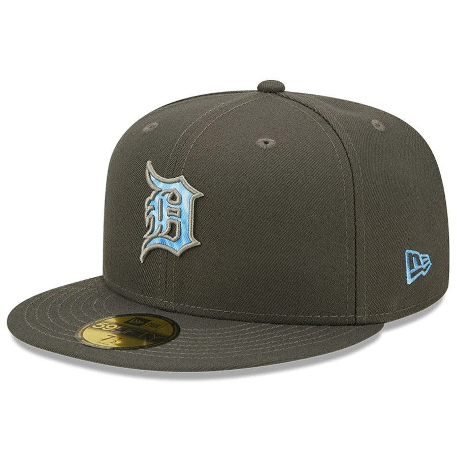 New Era Detroit Tigers Graphite 2022 Father's Day On-Field 59FIFTY Fitted Hat