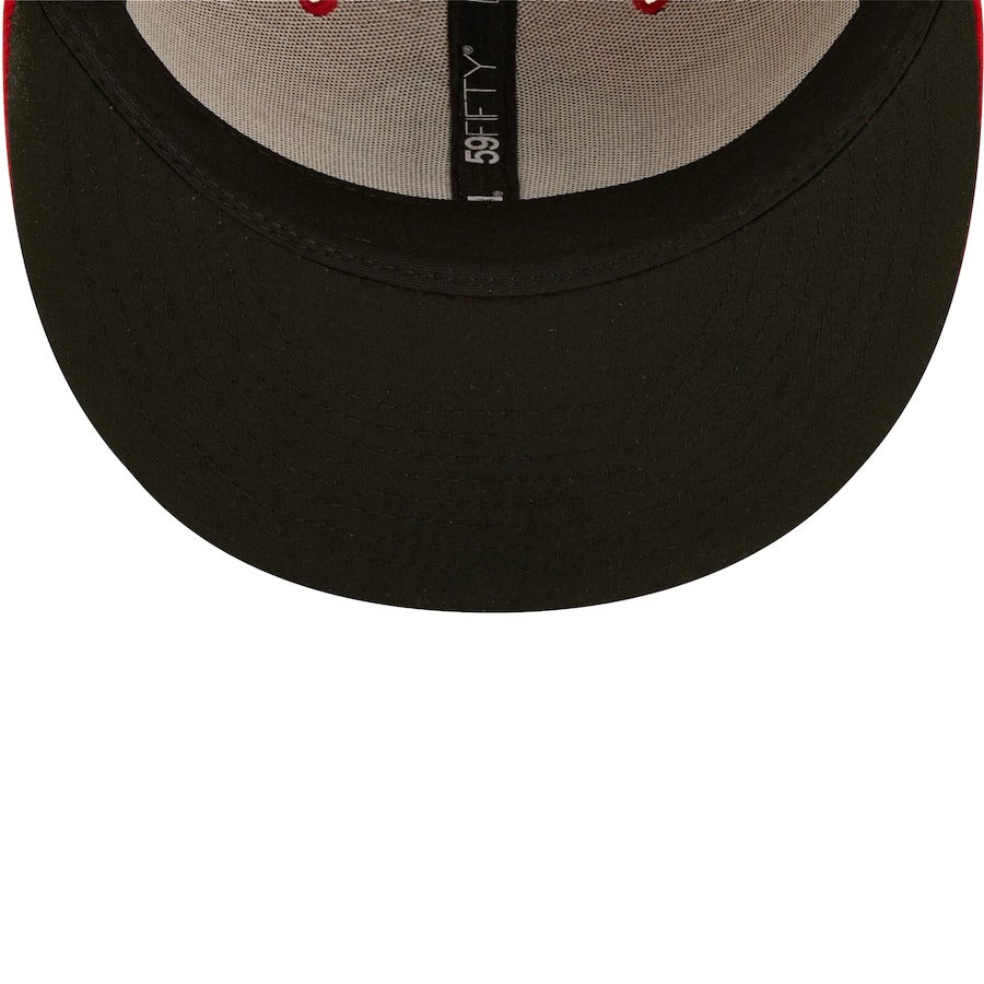 New Era Chattanooga Lookouts Red Home Logo Authentic Collection 59FIFTY Fitted Hat