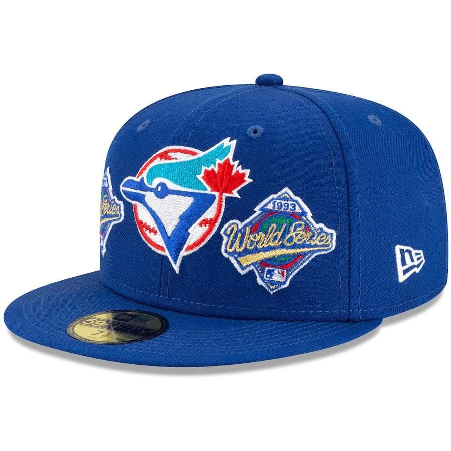 New Era Toronto Blue Jays Royal 2x World Series Champions 59FIFTY Fitted Hat