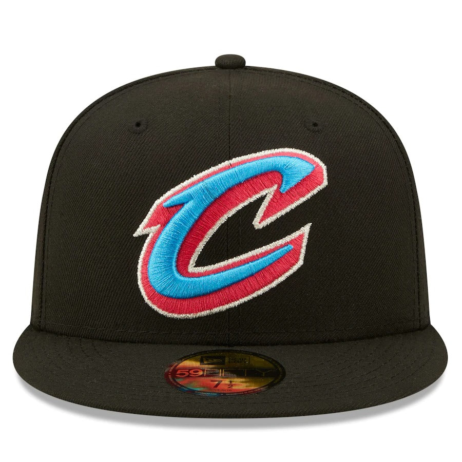 New Era Cleveland Cavaliers Black 2022 NBA All-Star Game Starry 59FIFTY Fitted Hat
