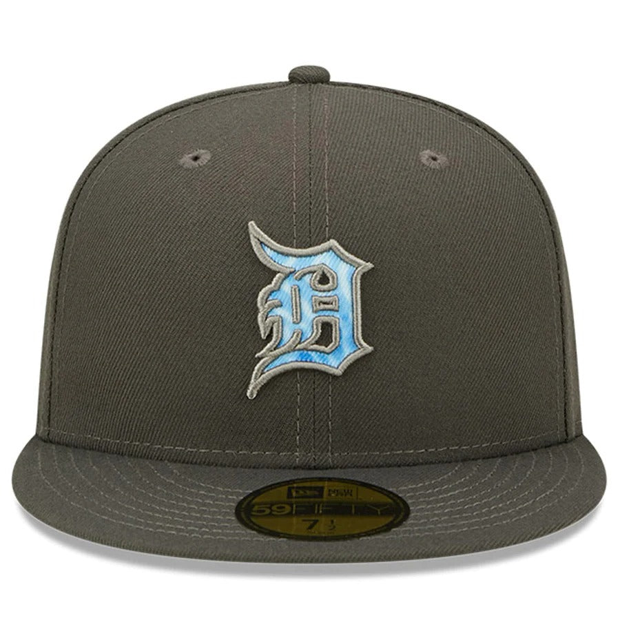 New Era Detroit Tigers Graphite 2022 Father's Day On-Field 59FIFTY Fitted Hat