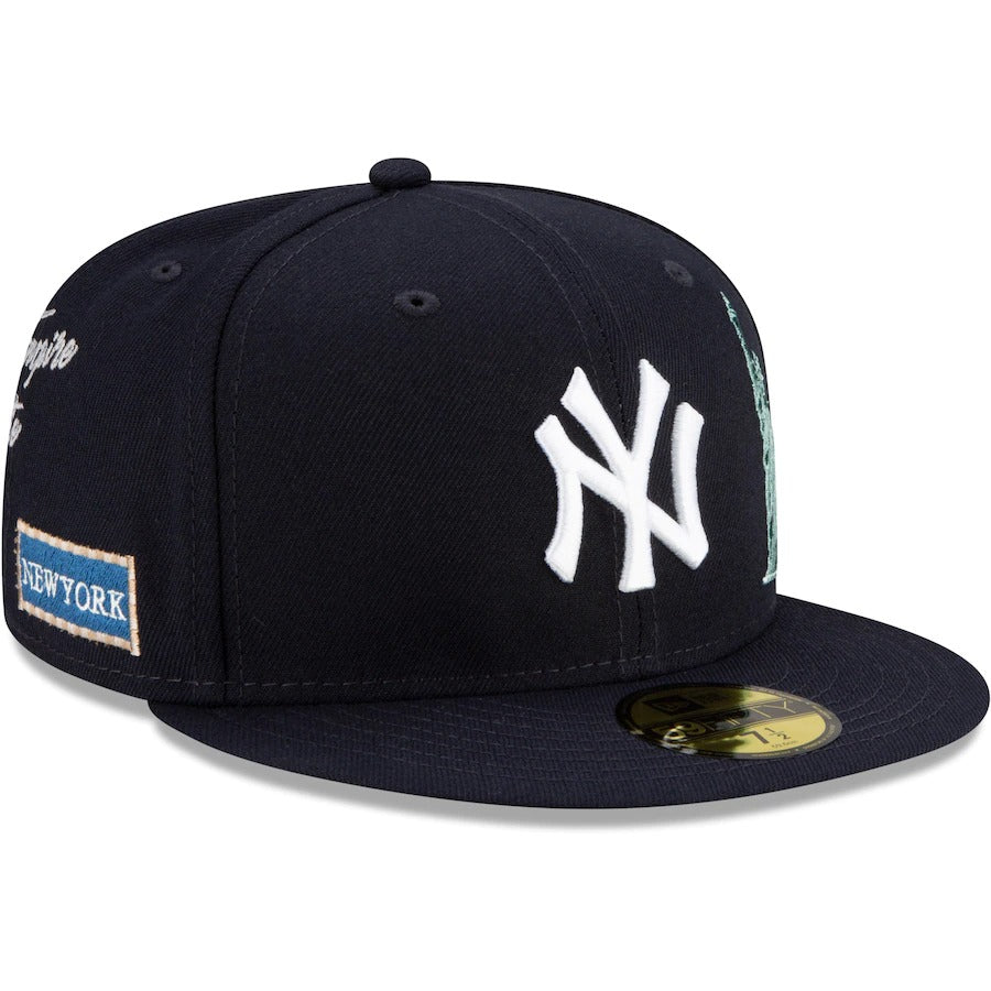 New Era New York Yankees Navy City Transit 59FIFTY Fitted Hat