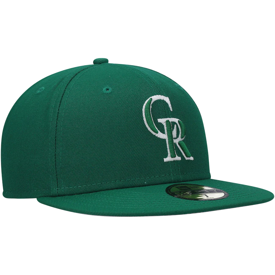 New Era Colorado Rockies Kelly Green Logo 59FIFTY Fitted Hat