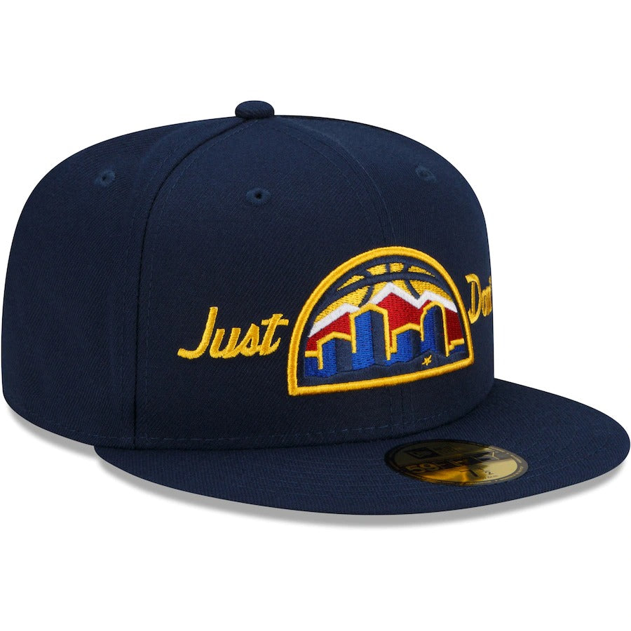 New Era x Just Don Denver Nuggets Navy 59FIFTY Fitted Hat