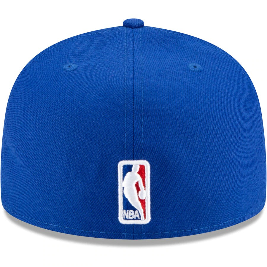 New Era Royal Golden State Warriors Patchwork Under 59FIFTY Fitted Hat