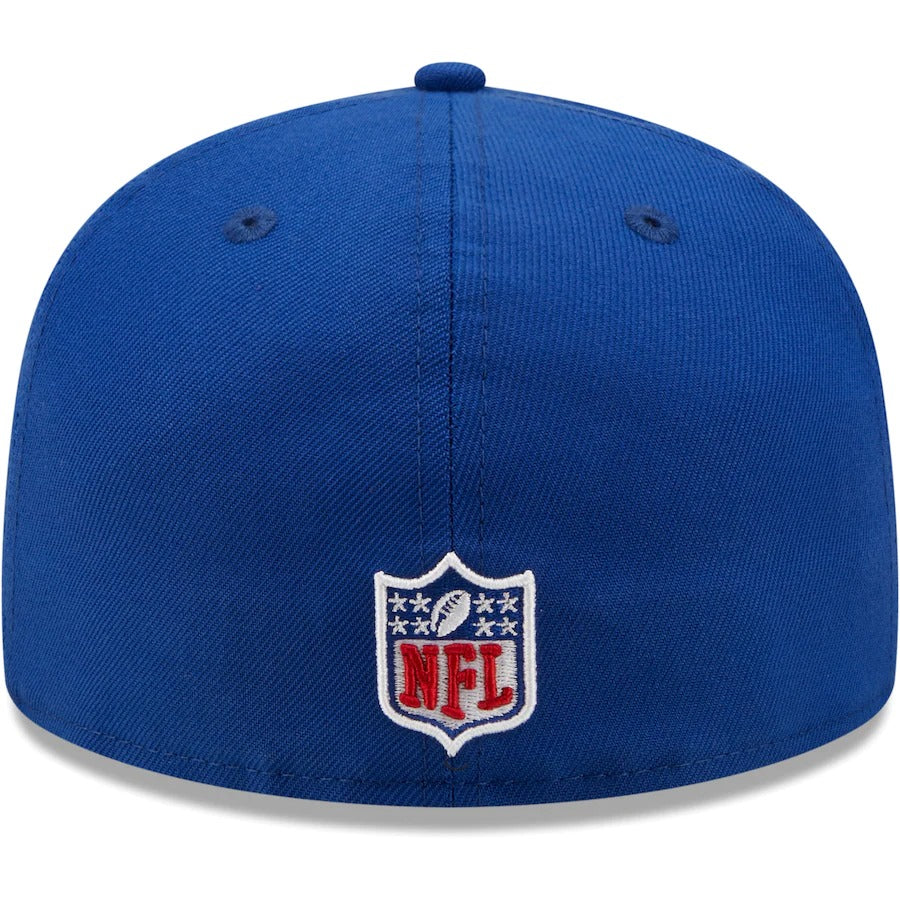 New Era New York Giants Royal Team 90th Anniversary Patch 59FIFTY Fitted Hat