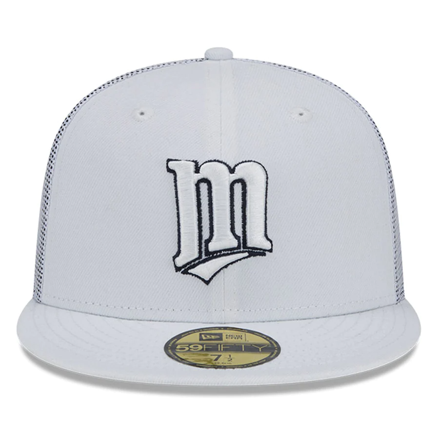 New Era Minnesota Twins White 2022 Batting Practice 59FIFTY Fitted Hat