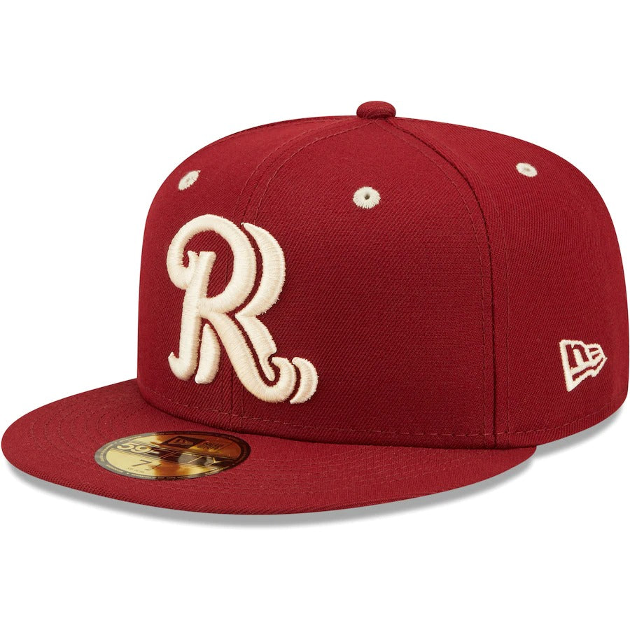 New Era Frisco RoughRiders Red Authentic Collection Team Game 59FIFTY Fitted Hat