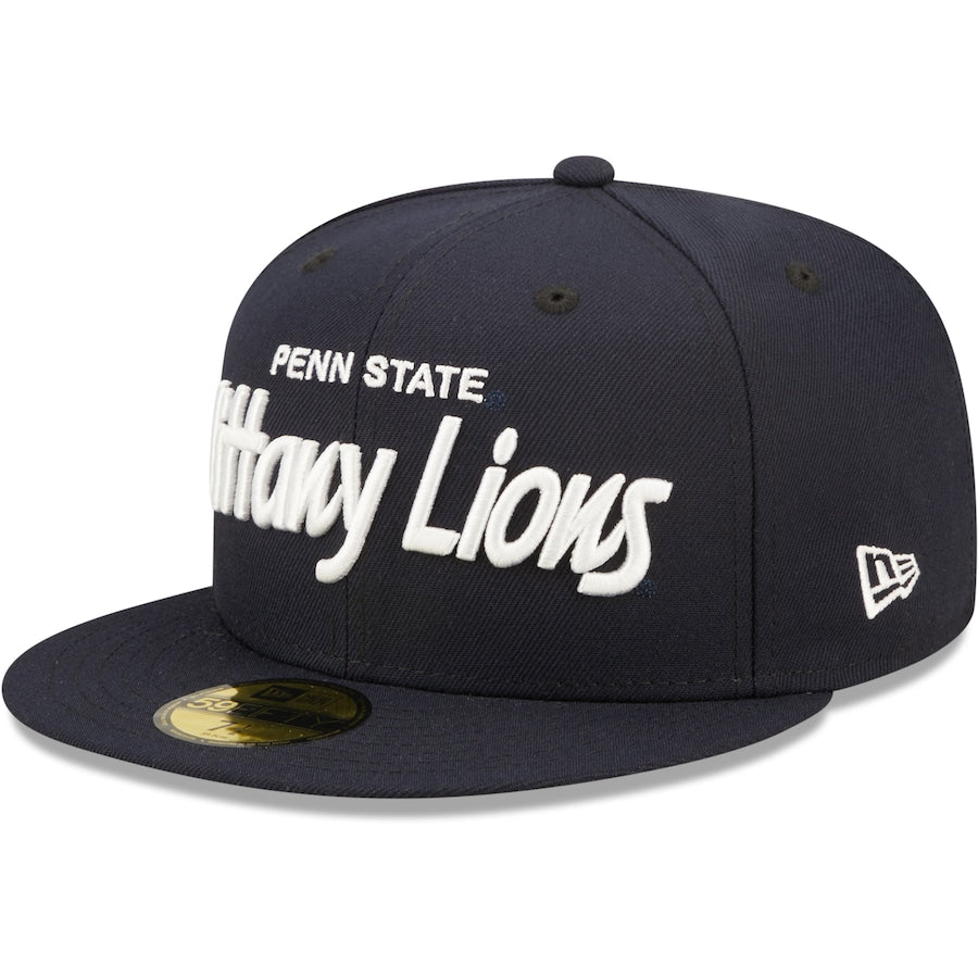 New Era Penn State Nittany Lions Navy Griswold 59FIFTY Fitted Hat