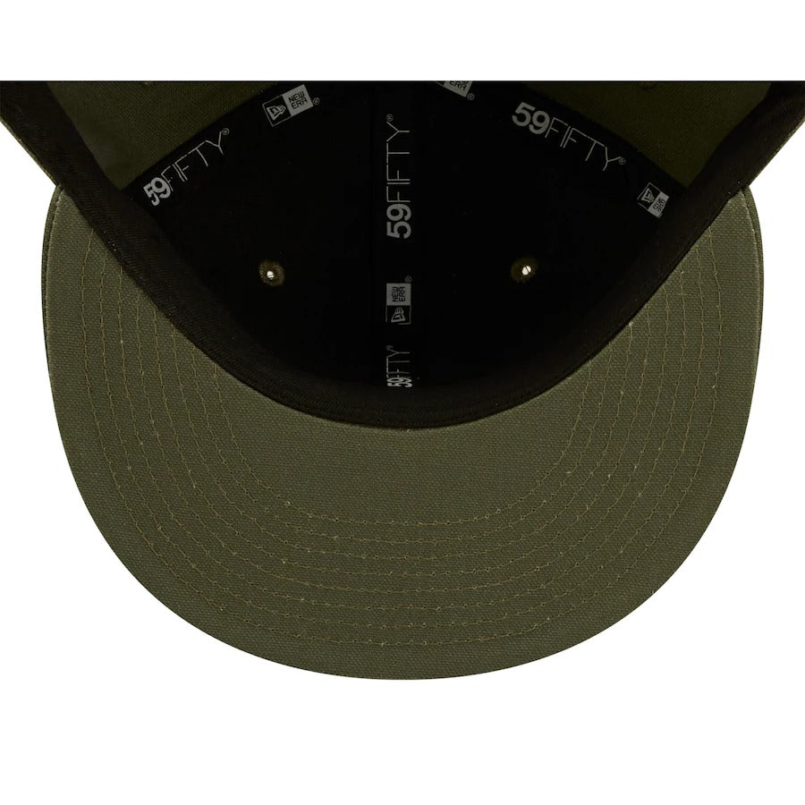 New Era Seattle Mariners Olive Splatter 59FIFTY Fitted Hat