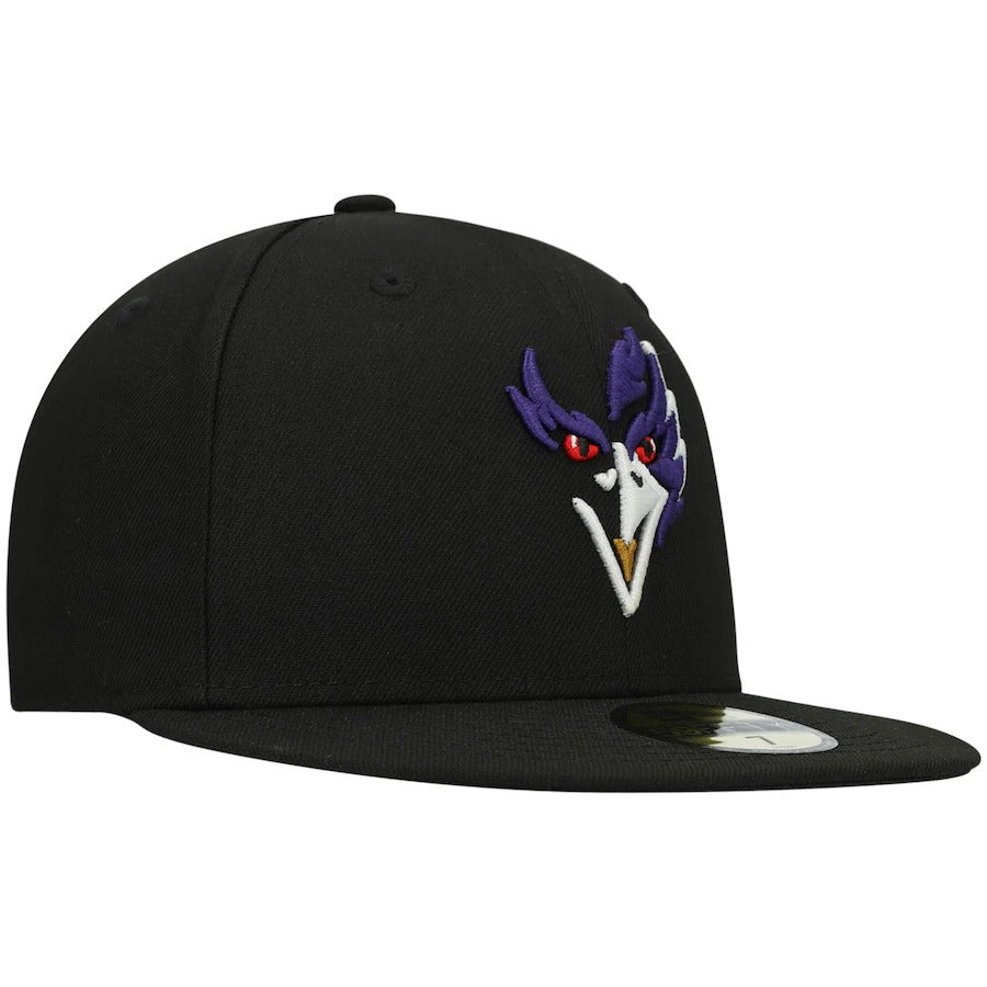 New Era Baltimore Ravens Logo Elements 59Fifty Fitted Hat