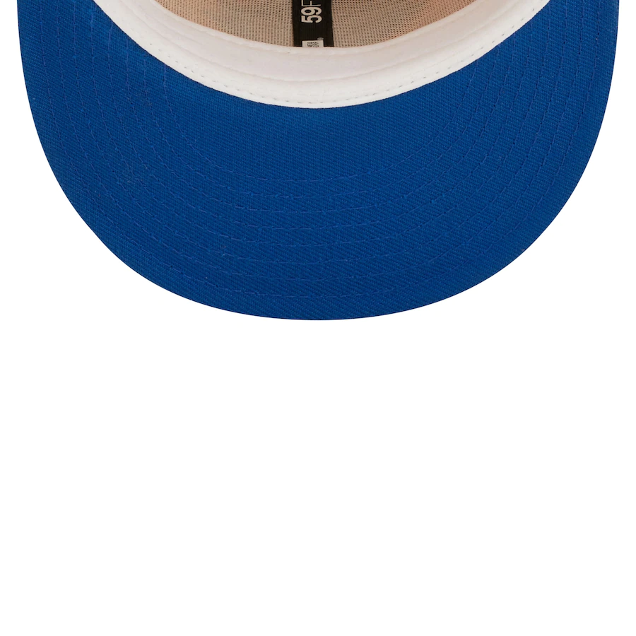 New Era Toronto Blue Jays Gold/Azure 25th Anniversary Undervisor 59FIFTY Fitted Hat