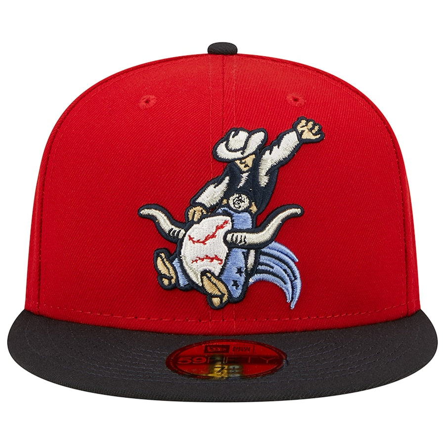 New Era Corpus Christi Hooks Bull Rider Theme Night 2021 59FIFTY Fitted Hat