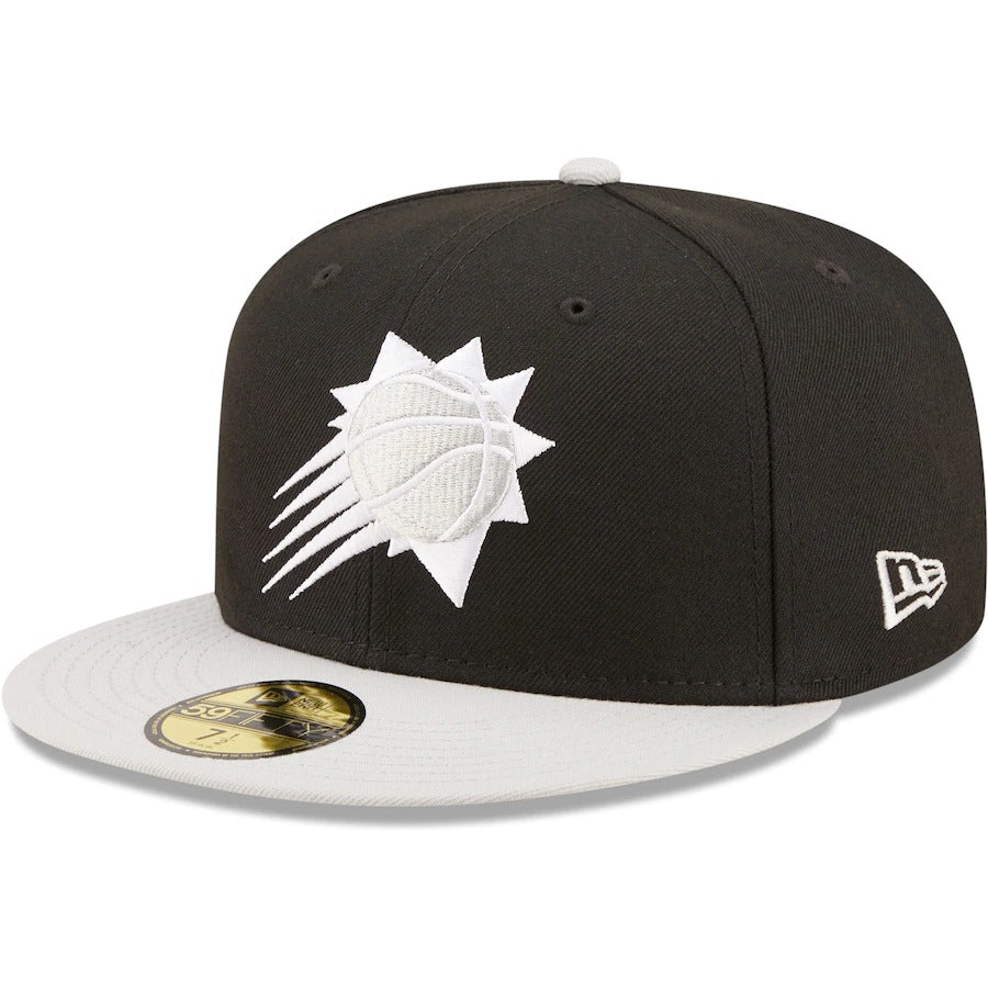 New Era Phoenix Suns Black/Gray Two-Tone Color Pack 59FIFTY Fitted Hat