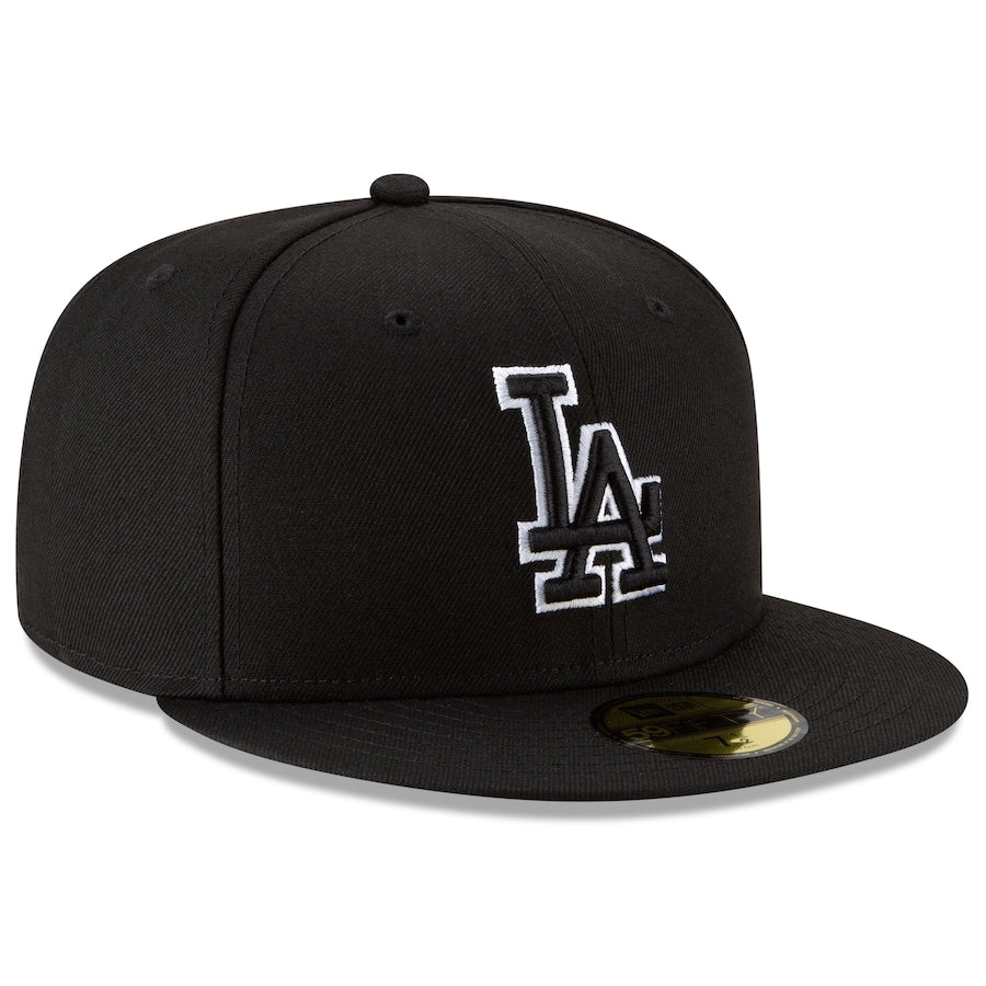 New Era Los Angeles Dodgers Black B-Dub 59FIFTY Fitted Hat