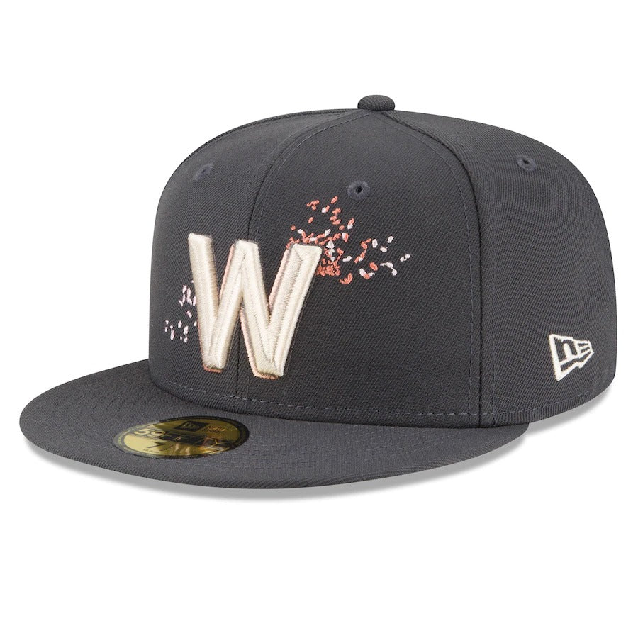 New Era Washington Nationals Graphite 2022 City Connect 59FIFTY Fitted Hat