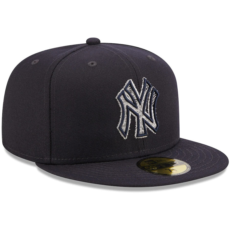 New Era Navy New York Yankees Scored 59FIFTY Fitted Hat