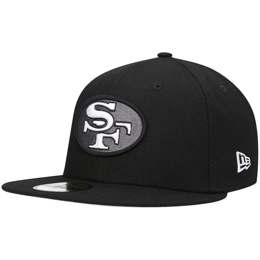 New Era Black San Francisco 49ers Super Bowl XXIV Patch 59FIFTY Fitted Hat