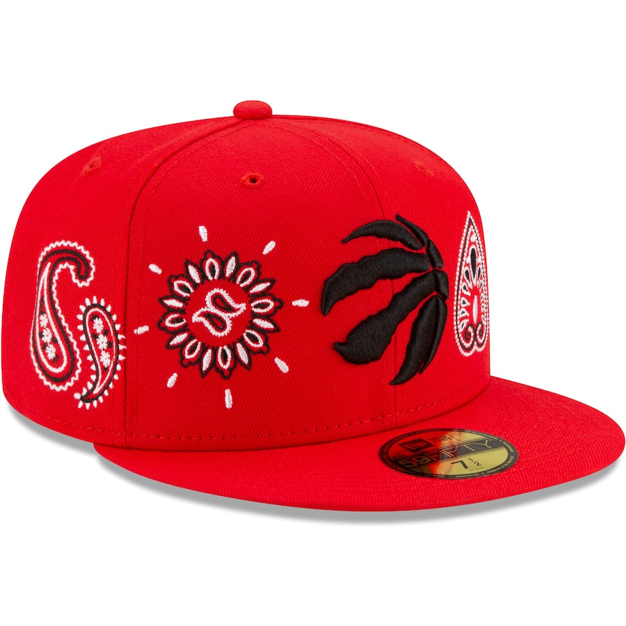 New Era Toronto Raptors Red 'The League' Adjustable Hat - Kids/Youth Size NBA Basketball Cap