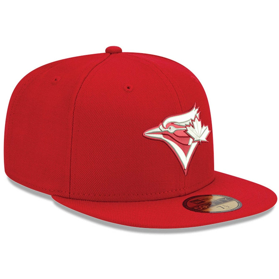 New Era Toronto Blue Jays Cardinal Red 59FIFTY Fitted Hat