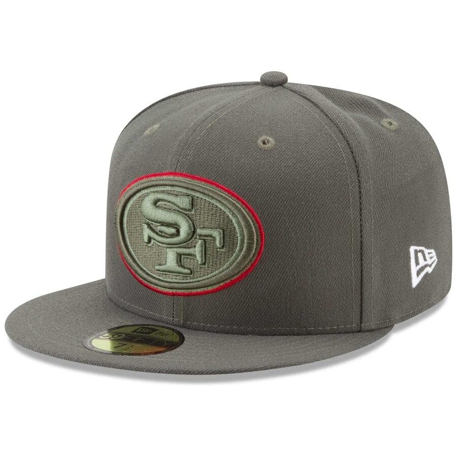 New Era San Francisco 49ers Salute To Service 59FIFTY Fitted Hat