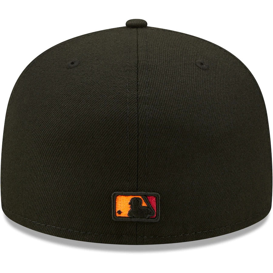 New Era Black Minnesota Twins Neon Fill 59FIFTY Fitted Hat