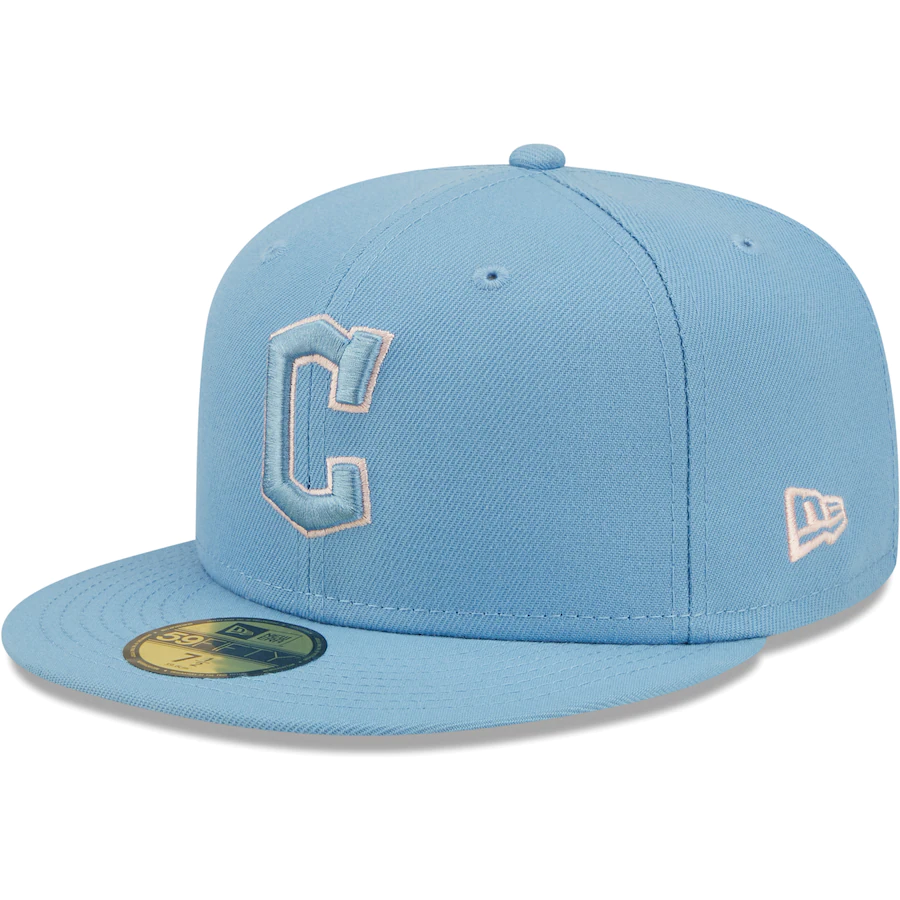 New Era Cleveland Guardians Light Blue 59FIFTY Fitted Hat