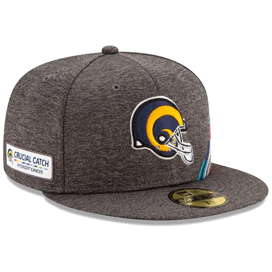 New Era Los Angeles Rams 2019 Crucial Catch 59FIFTY Historic Logo Fitted Hat
