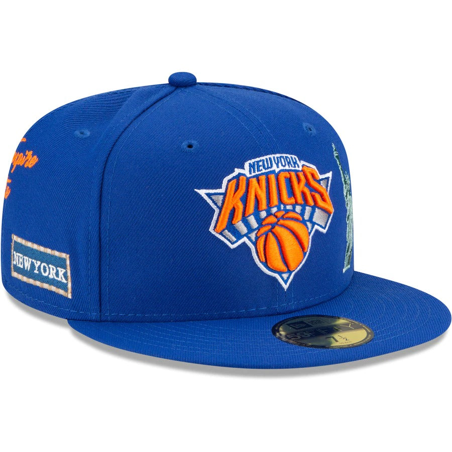 New Era New York Knicks City Transit 2021 59FIFTY Fitted Hat