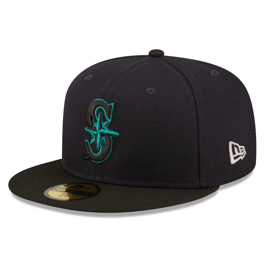 New Era Seattle Mariners Navy Team AKA 59FIFTY Fitted Hat
