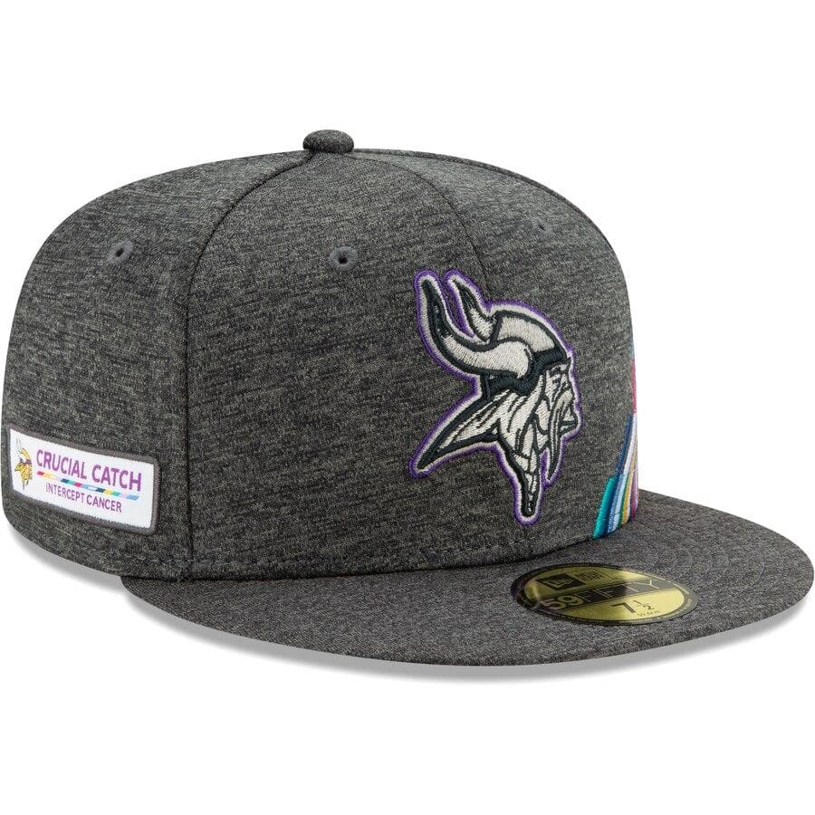New Era Minnesota Vikings 2019 Crucial Catch 59FIFTY Fitted Hat