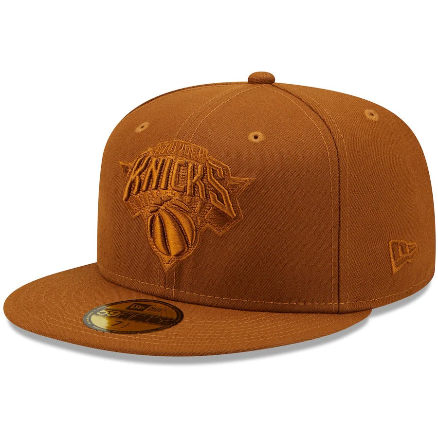 New Era New York Knicks Brown Color Pack 59FIFTY Fitted Hat