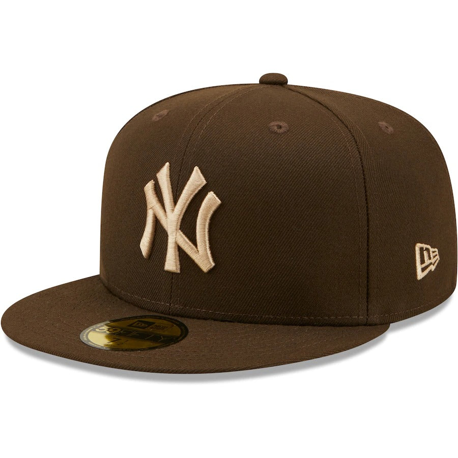 New Era New York Yankees Brown Subway Series Team Scarlet Undervisor 59FIFTY Fitted Hat