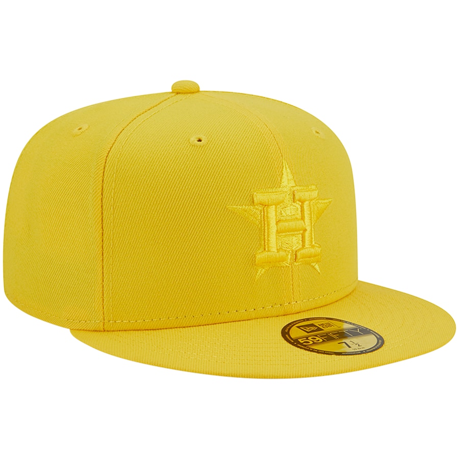 New Era Houston Astros Yellow Icon Color Pack 59FIFTY Fitted Hat