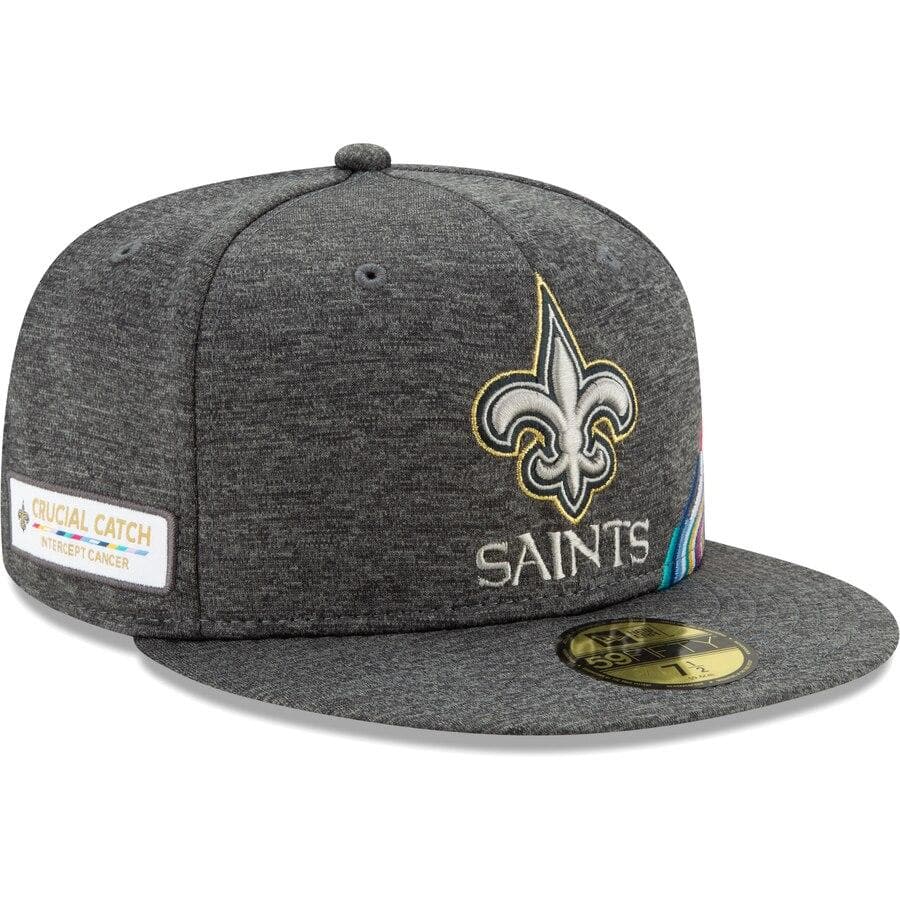 New Era New Orleans Saints 2019 Crucial Catch 59FIFTY Fitted Hat