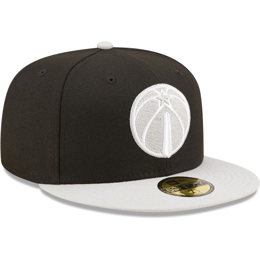 New Era Washington Wizards Black/Gray Two-Tone Color Pack 59FIFTY Fitted Hat