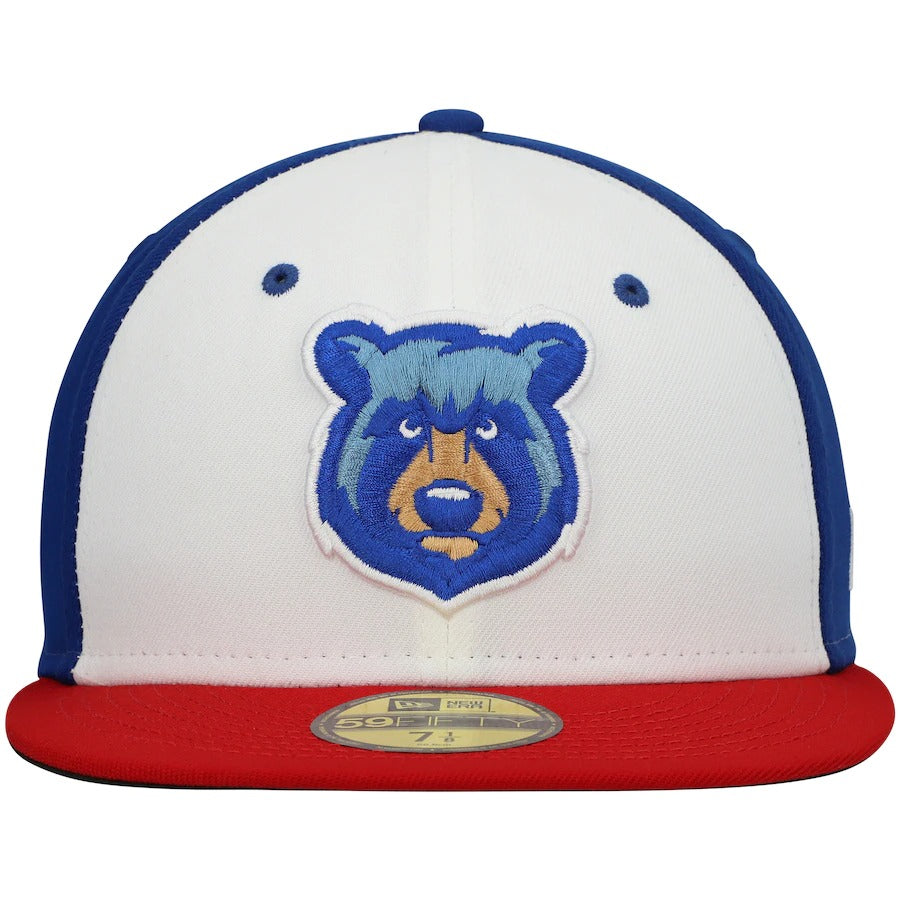 New Era Tennessee Smokies White Authentic Collection Team Home 59FIFTY Fitted Hat