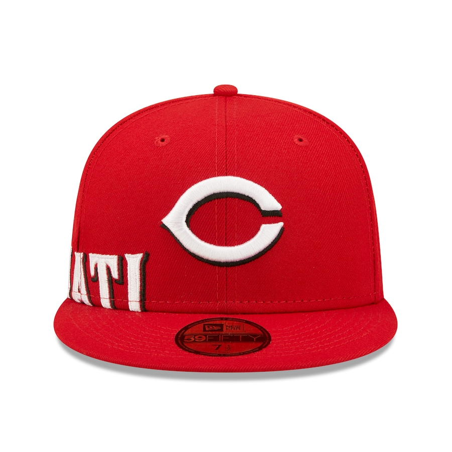 New Era Cincinnati Reds Red Sidesplit 59FIFTY Fitted Hat