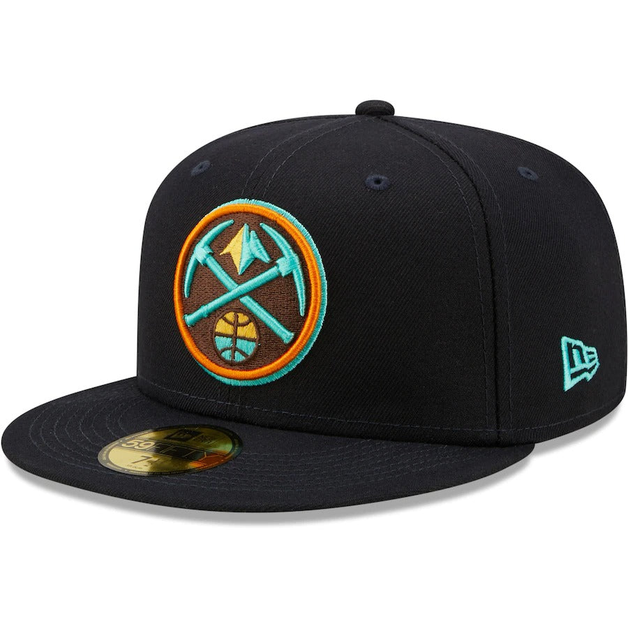New Era Denver Nuggets Navy/Mint 59FIFTY Fitted Hat