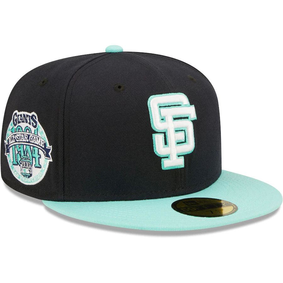 New Era San Francisco Giants Navy 1984 MLB All-Star Game Cooperstown Collection Team UV 59FIFTY Fitted Hat
