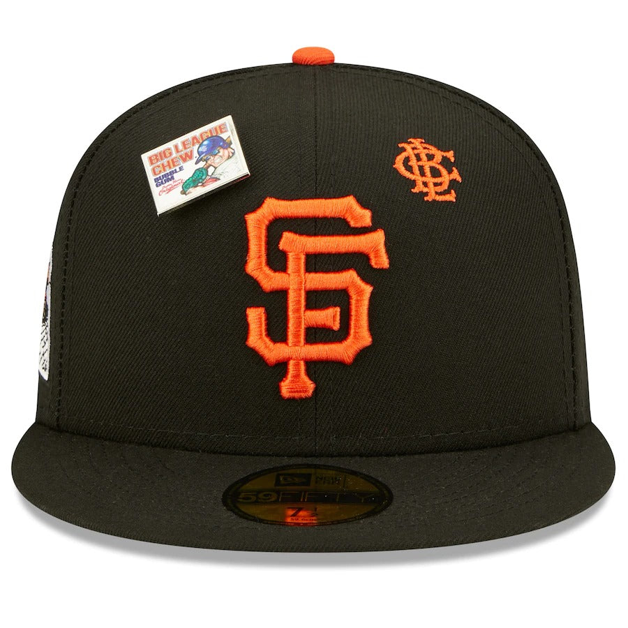 New Era MLB x Big League Chew San Francisco Giants Black 59FIFTY Fitted Hat