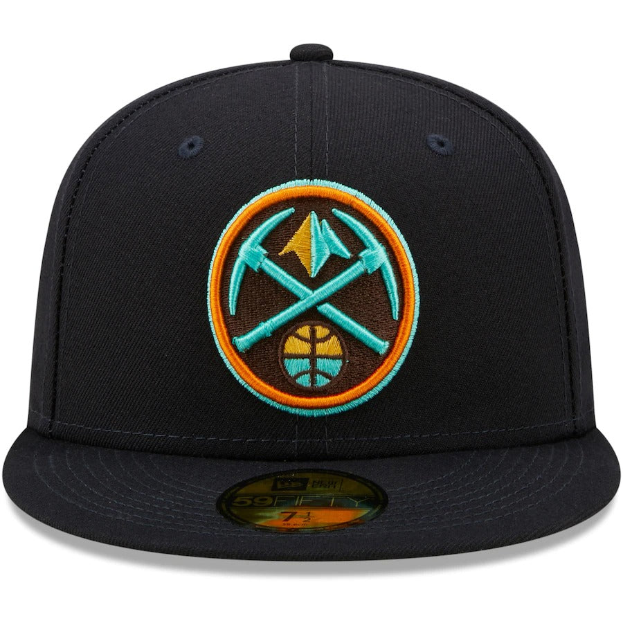 New Era Denver Nuggets Navy/Mint 59FIFTY Fitted Hat