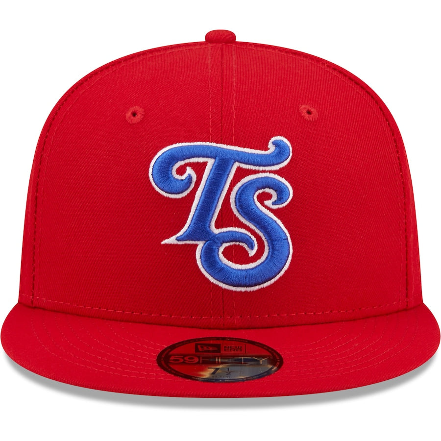 New Era Tennessee Smokies Red Authentic Collection 59FIFTY Fitted Hat