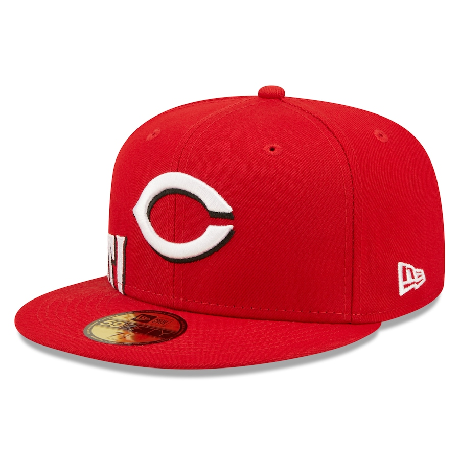 New Era Cincinnati Reds Red Sidesplit 59FIFTY Fitted Hat