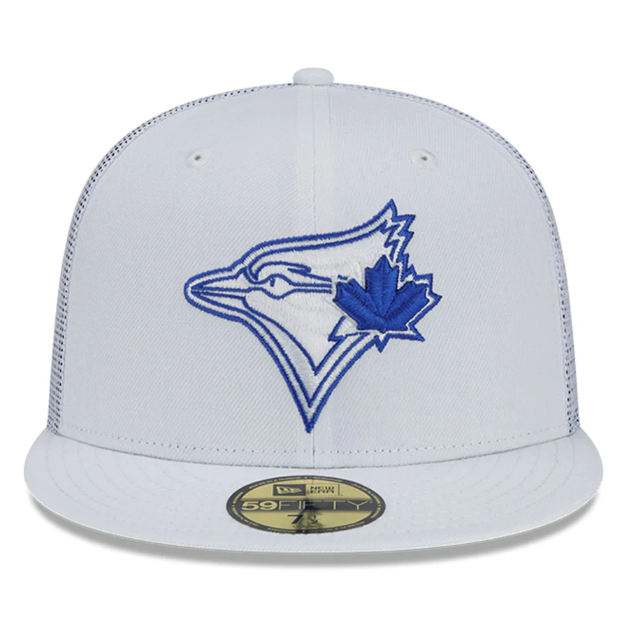New Era Toronto Blue Jays White 2022 Batting Practice 59FIFTY Fitted Hat